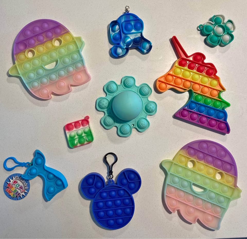 Lot of Simple Dimple Pop It Fidget Toys ($5 for all)