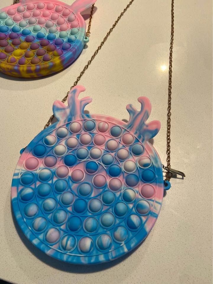 LIKE NEW: Fidget Pop It Simple Dimple Crossbody Purses - $5 each - photo 2