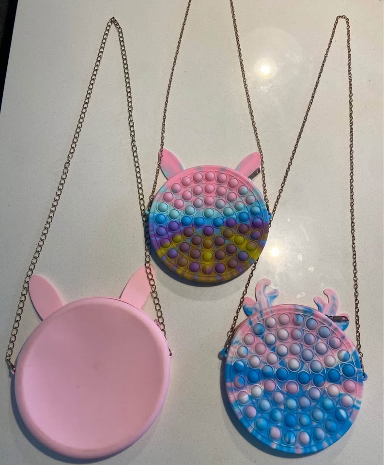 LIKE NEW: Fidget Pop It Simple Dimple Crossbody Purses - $5 each - photo 5