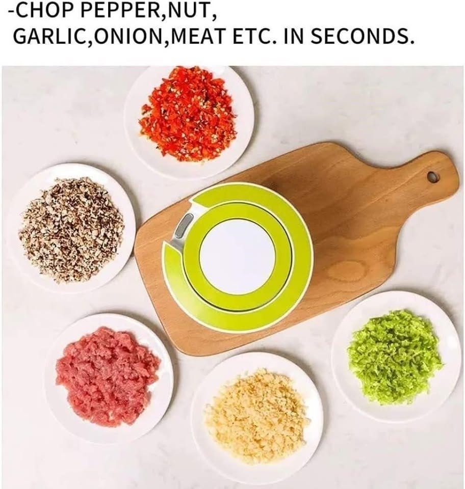NEW Manual Pull Food & Vegetable Chopper - $3 - photo 4