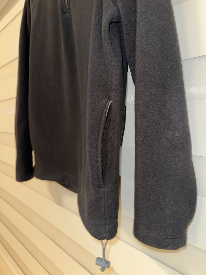 Black GAP Fleece Quarter Zip - Small - $4 - photo 2
