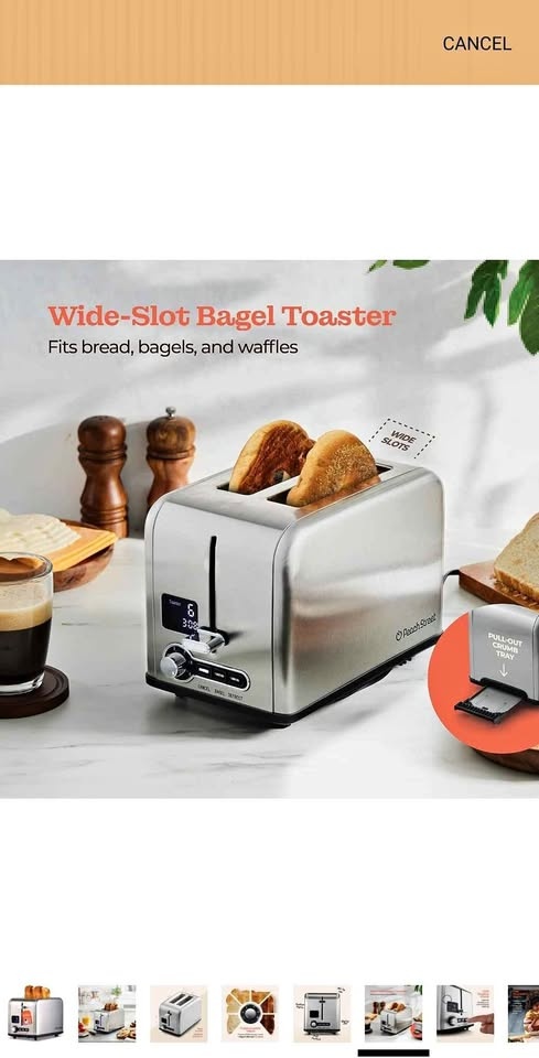 2 slices toaster