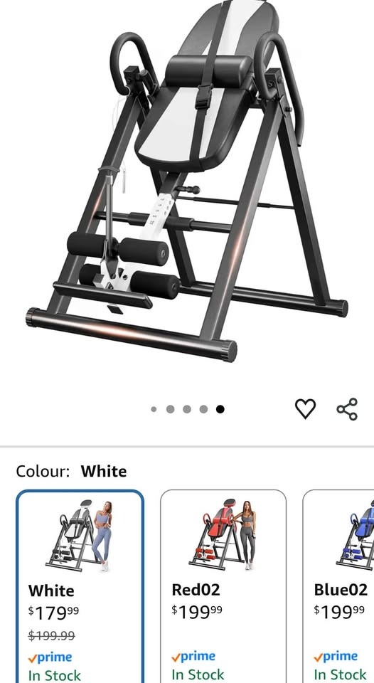 Yoleo Gravity Heavy Duty Inversion Table with Headrest - photo 2