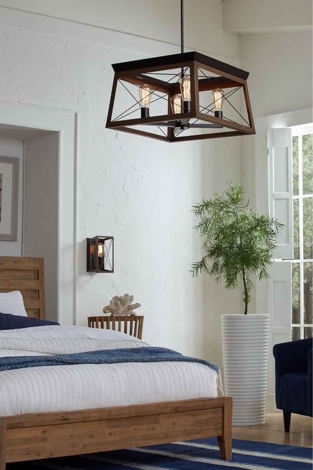 Progress Lighting Briarwood 4-Light Chandelier, Antique Bronze - photo 2