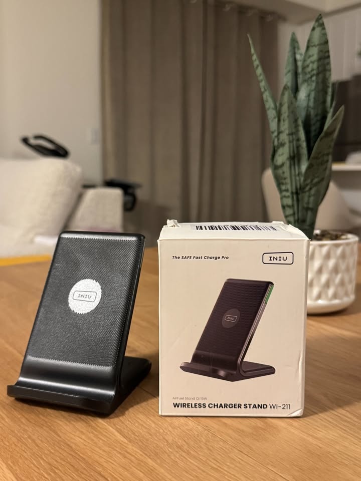 INIU Wireless Phone Charger Stand - Up to 15W - $10 - photo 2