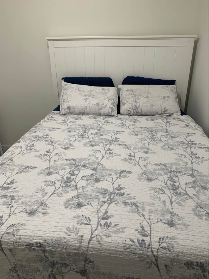 Queen Bed Frame and Headboard (incl. box spring) - photo 2