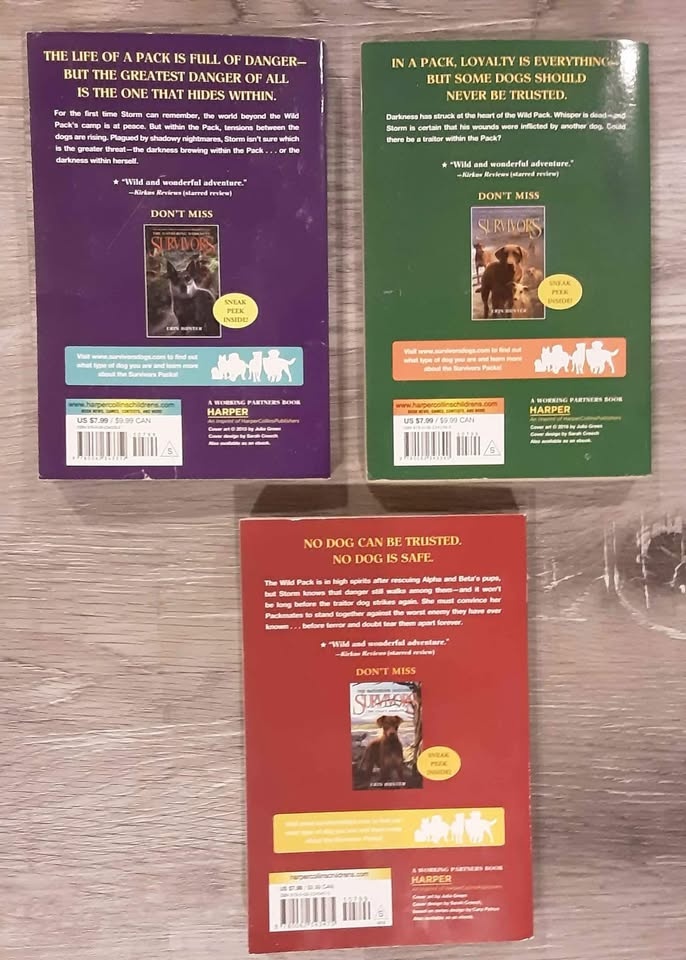 Survivors: The Gathering Darkness Books 1, 2, 4 by Erin Hunter - - photo 2