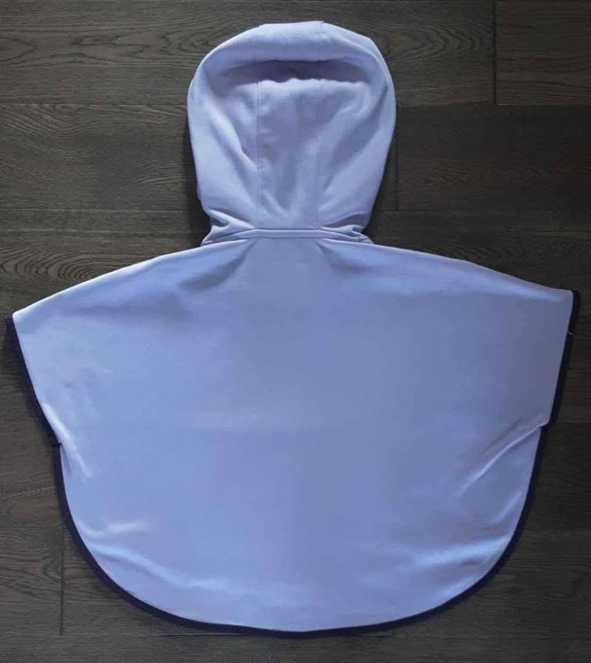 EUC: Youth Girls Under Armor Purple Hooded Athletic Sports Cover - photo 3