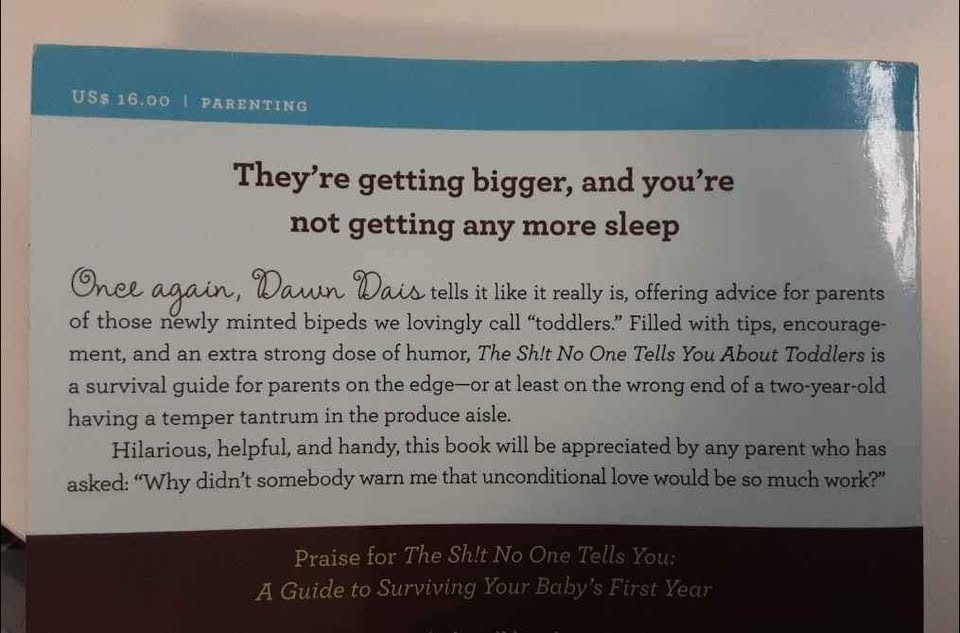 The Sh!t No One Tells You About Toddlers by Dawn Dais - photo 4