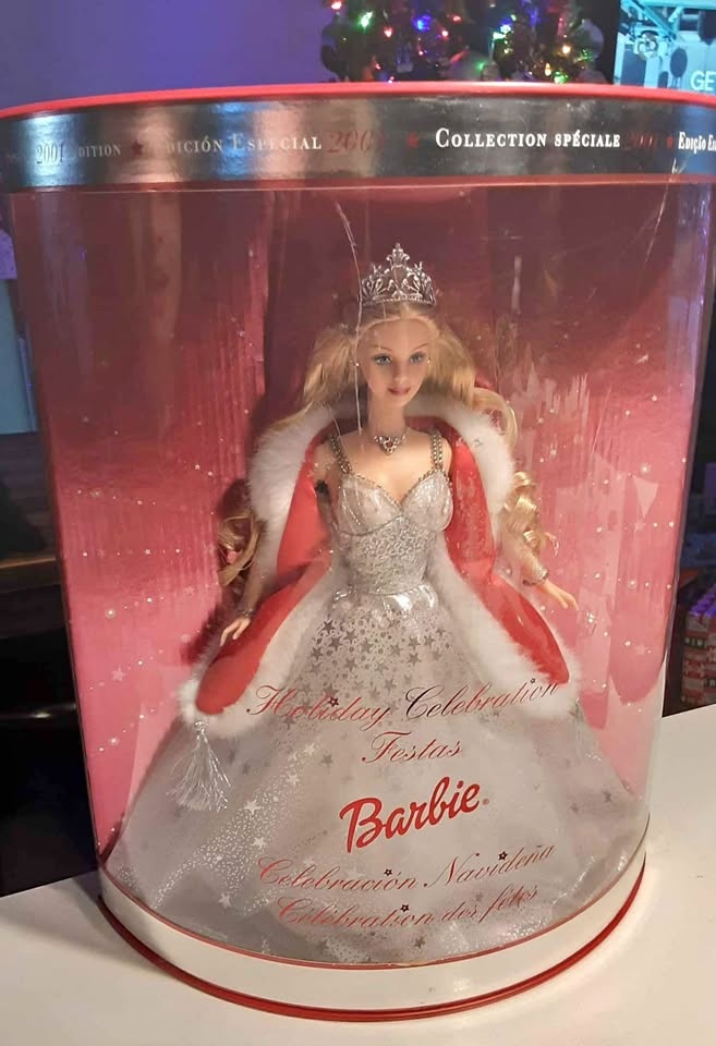 NIB: Mattel Holiday Barbie 2001