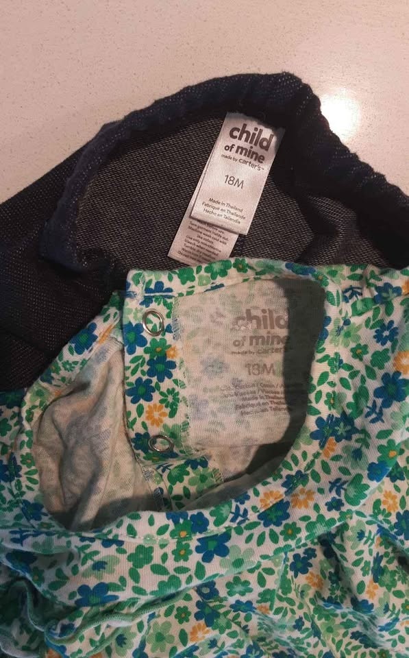 Child of Mine by Carter's Girls Spring 2-Pc Outfit (18 months) - photo 2