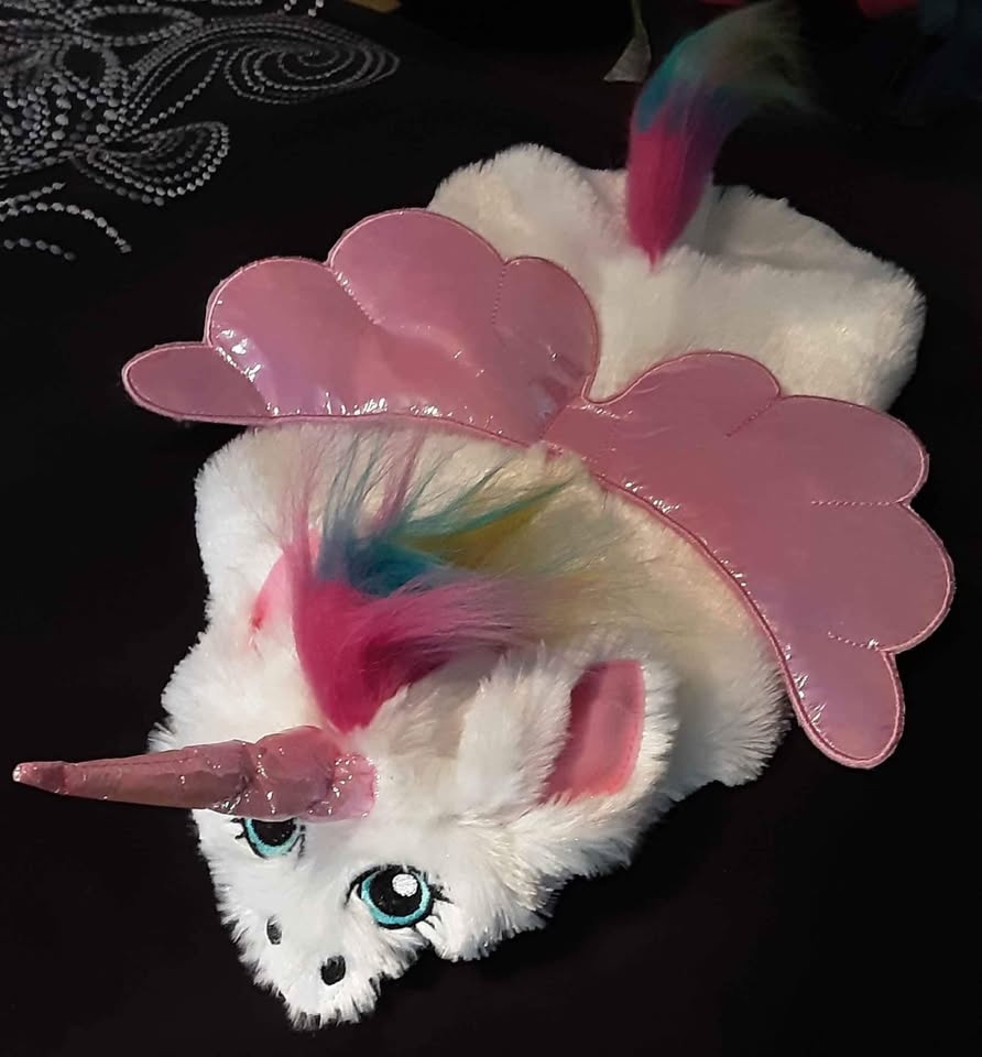 EUC Dog Cat Pet UNICORN Halloween Costume (Size Small) - photo 4