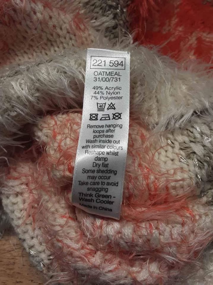 EUC M&Co Toddler Girls Eyelash Poncho Sweater Size 3-4 Years - photo 5