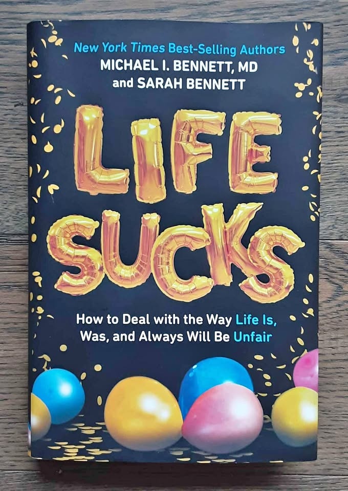 NEVER READ: Life Sucks: Teen Hardcover Book