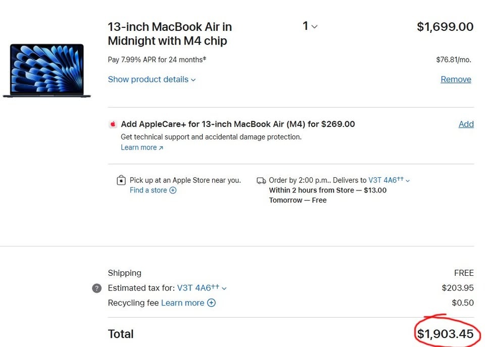 Brand New MacBook Air M4 - photo 2