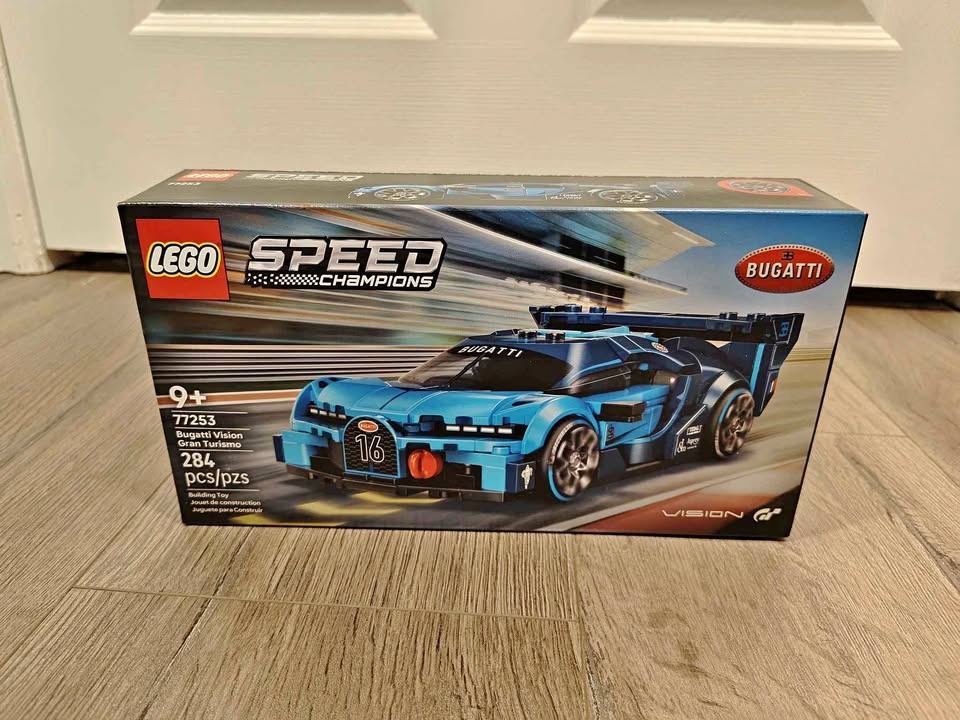 BNIB LEGO Speed Champions 77253 Bugatti Vision GT Hyper Sports C