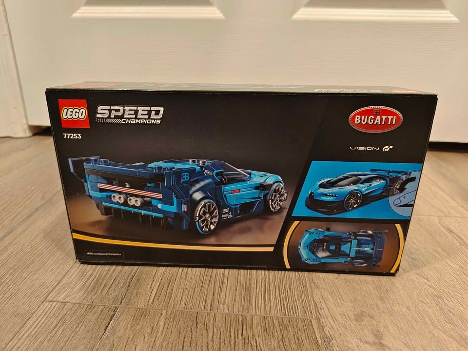 BNIB LEGO Speed Champions 77253 Bugatti Vision GT Hyper Sports C - photo 2