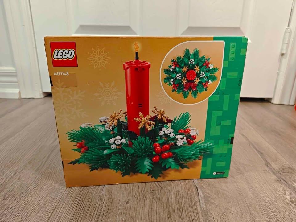 BNIB LEGO 40743 Christmas Table Decoration - photo 2