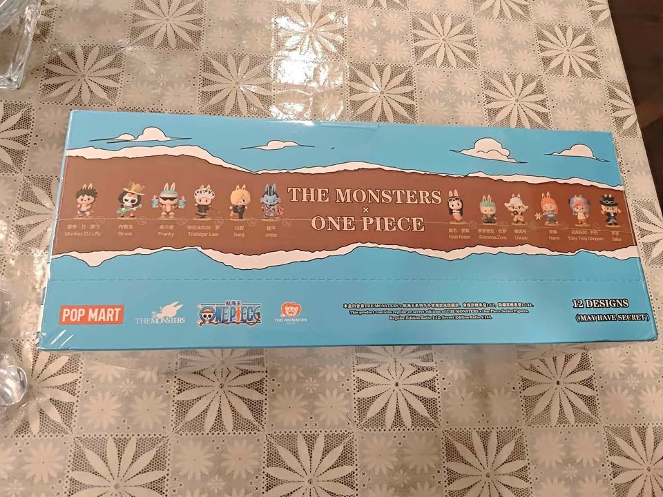 BNIB Popmart One Piece x Labubu Blind Box Set (12 boxes) - photo 2
