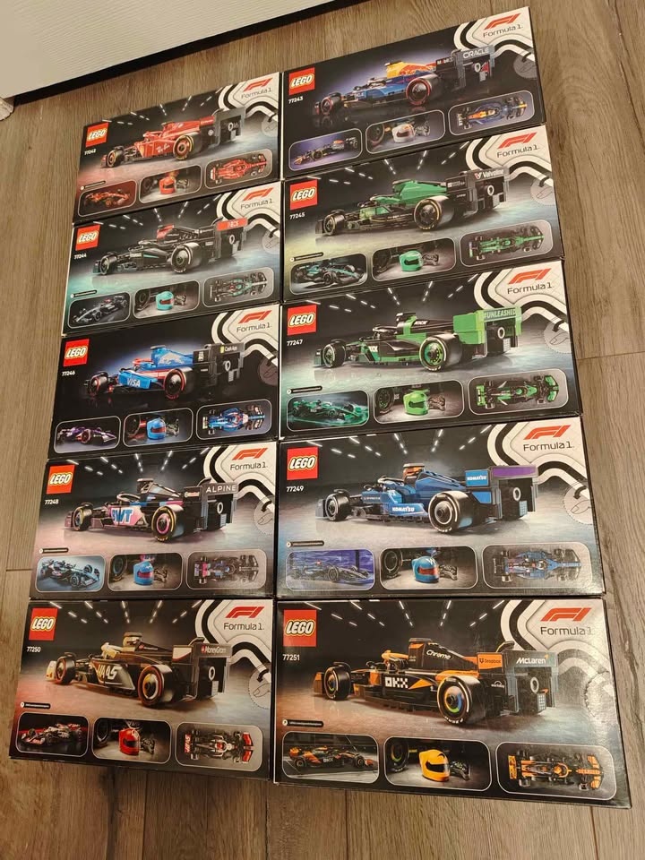 BNIB LEGO F1 Speed Champions 10 Sets - photo 2