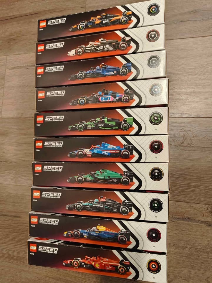 BNIB LEGO F1 Speed Champions 10 Sets - photo 3