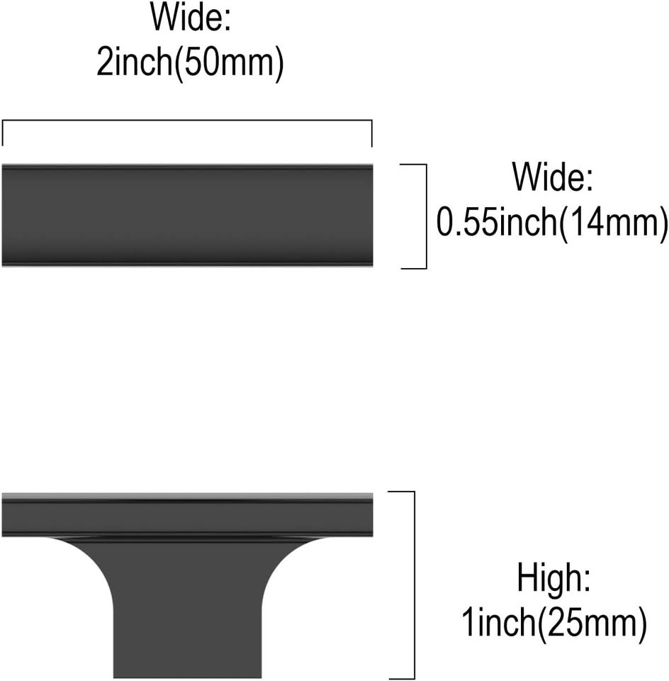 15 Pack Matte Black Cabinet Knobs - $20 - photo 2