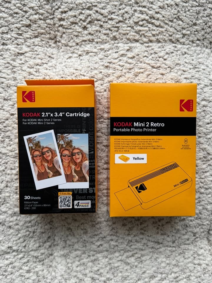 KODAK Mini 2 Retro Portable Bluetooth Photo Printer P210R - $70 - photo 2