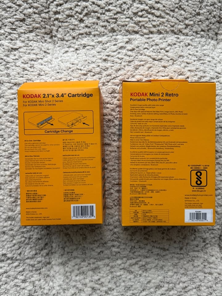 KODAK Mini 2 Retro Portable Bluetooth Photo Printer P210R - $70 - photo 4