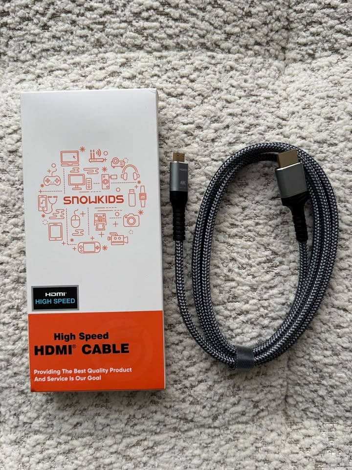 2 x 6FT Mini HDMI to HDMI 2.0 Cable 4K 60Hz 🧡 - photo 2