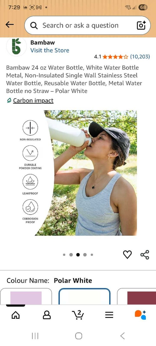 New Bambaw Water Bottle - photo 4