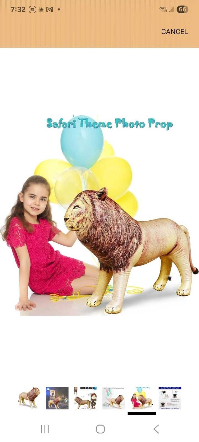 Jet Creations Inflatable Lion - photo 5