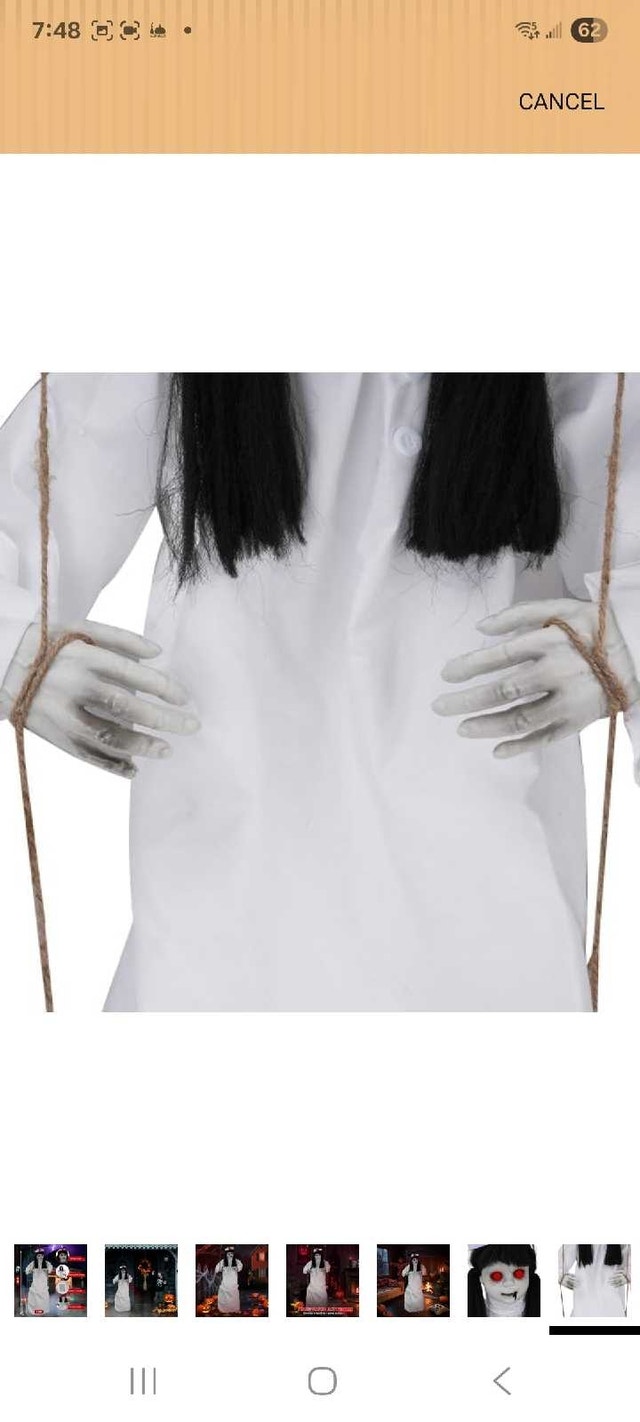 GREHELP Halloween Life Size Swinging Nurse - photo 3