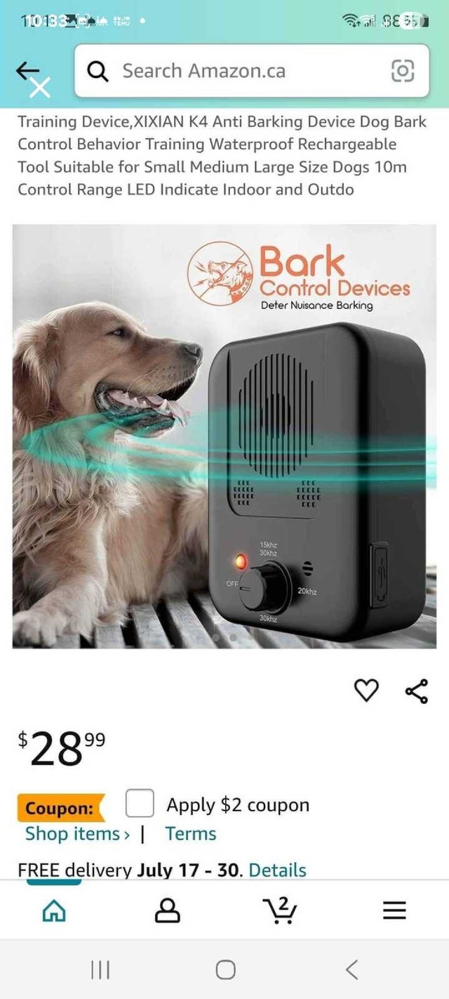 XIXIAN K4 Bark Control Device - photo 4