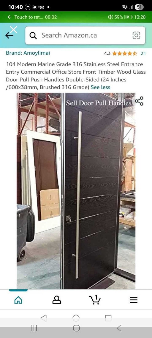 AmoyLimal Modern Door Handle