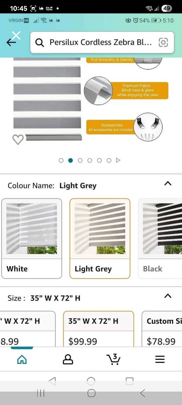 Persilux Zebra Blind 35x72 - photo 2