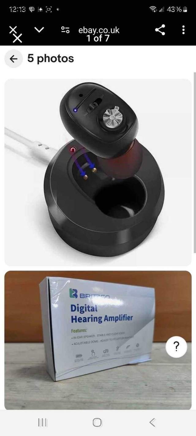 Britzgo Hearing Amplifier