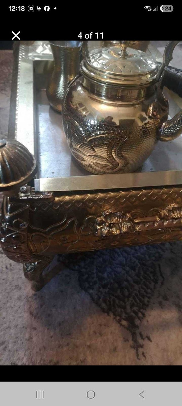 Tea and Coffee Arabic Cooper Set - photo 3