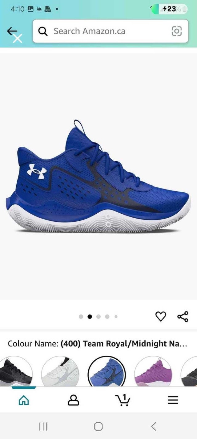 Under Armour Jet '23 Basketball Shoes - Youth Size 6 - photo 3