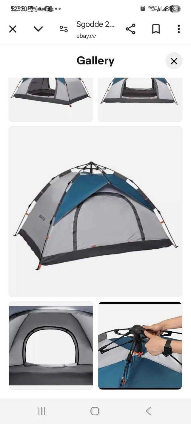 Sgodde Camping Tent (3-4 Person) - photo 2