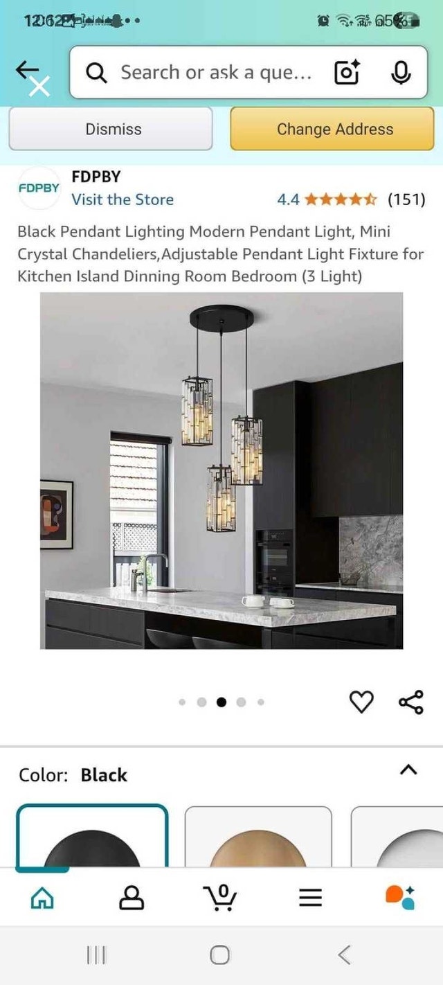 FDPBY Pendant Light - Modern Crystal Chandelier