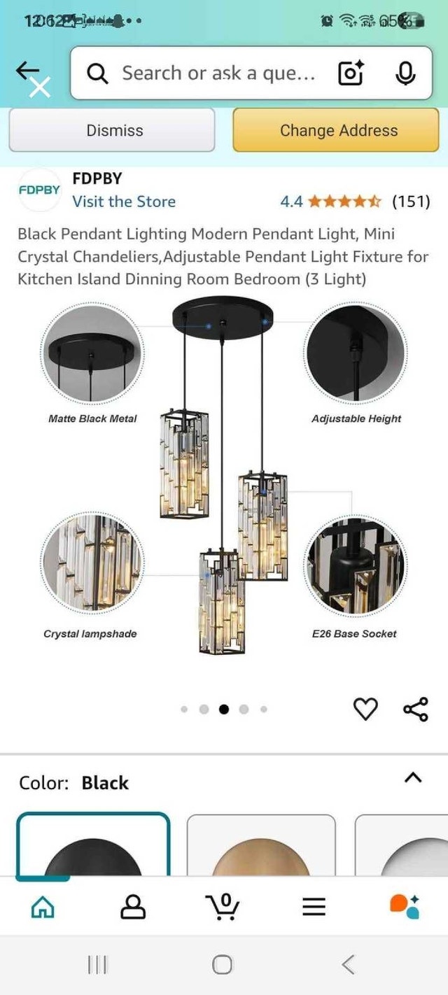 FDPBY Pendant Light - Modern Crystal Chandelier - photo 2