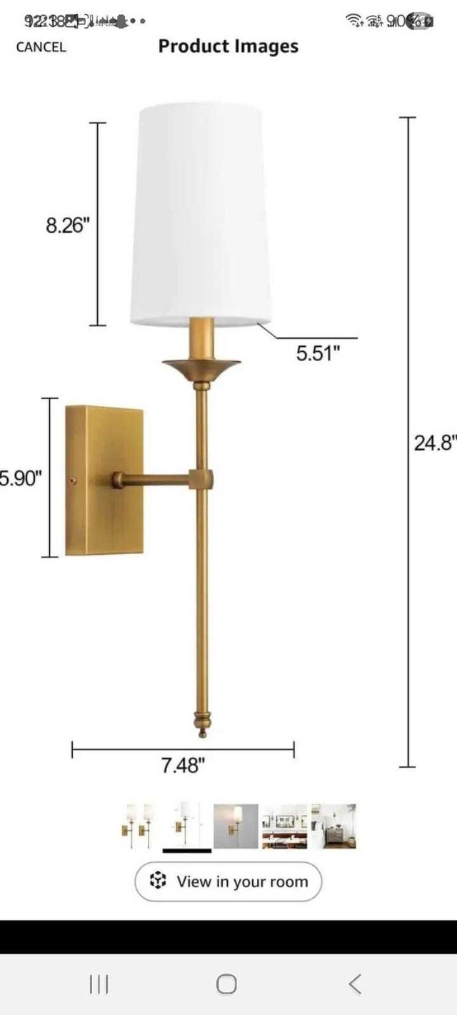 Terleenart Wall Sconces - Set of 2 - photo 3