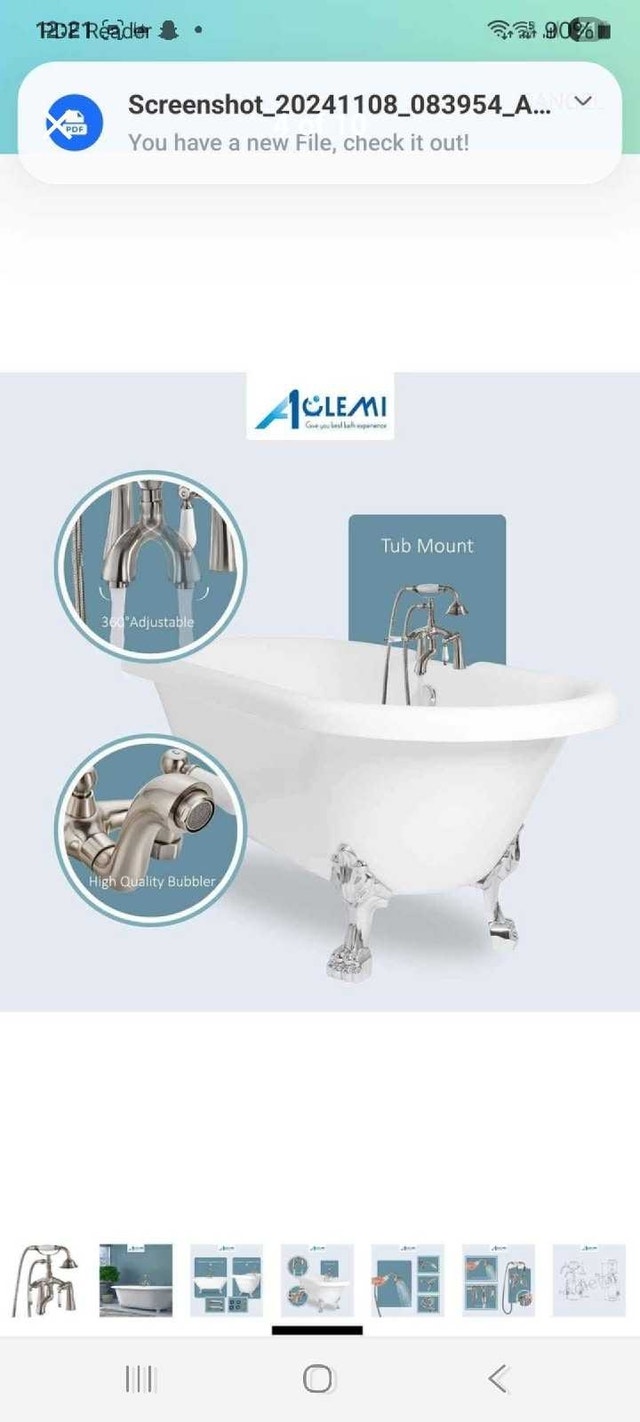 Aolemi Bathtub Faucet - photo 4