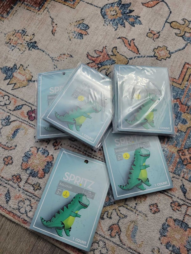 Spritz Dinosaur Balloons 2 for $10. 3 for $15 - photo 2