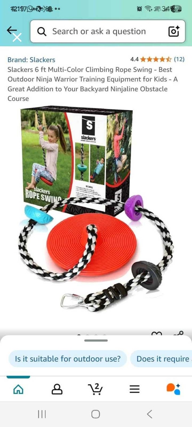 Slacker Rope Swing