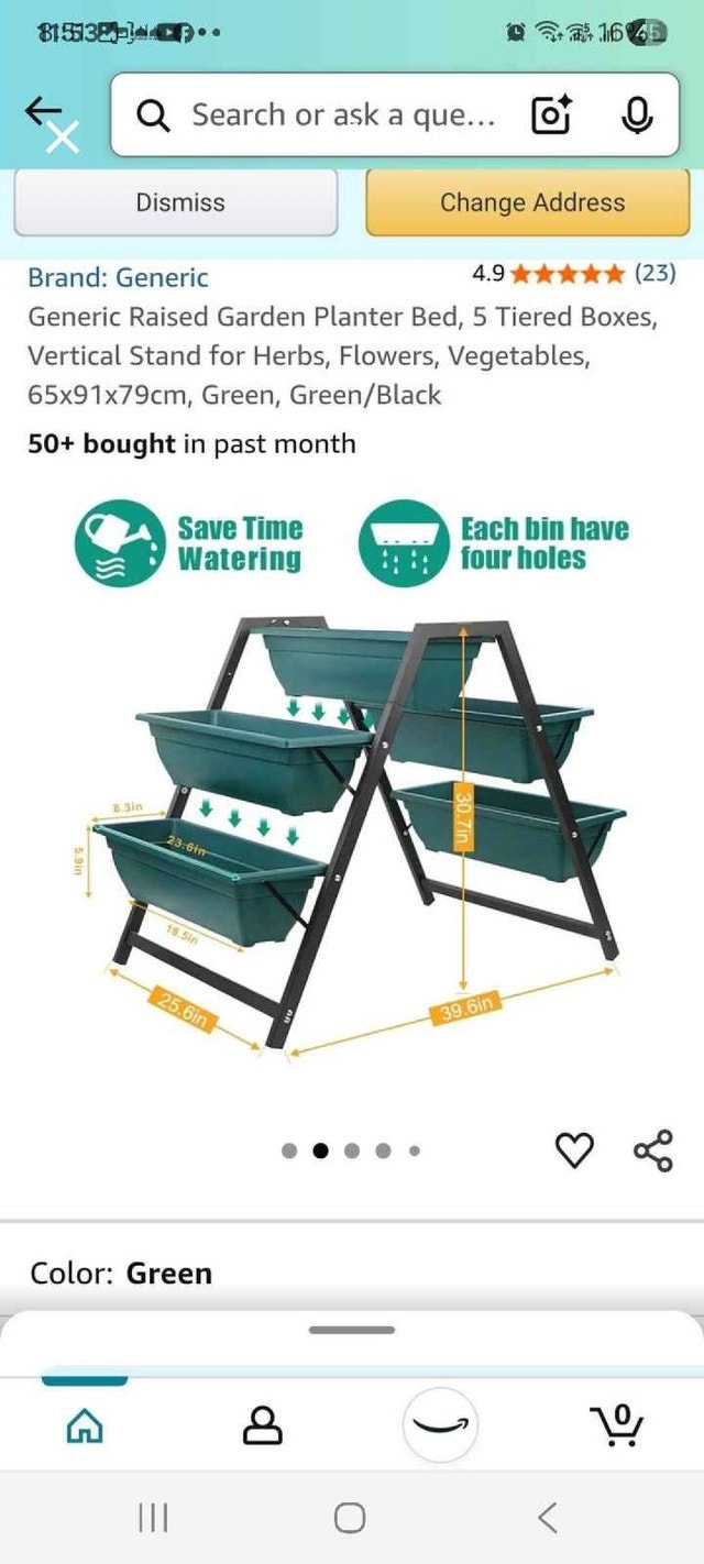 NEW Sealed Generic Raised Garden Planter - photo 2