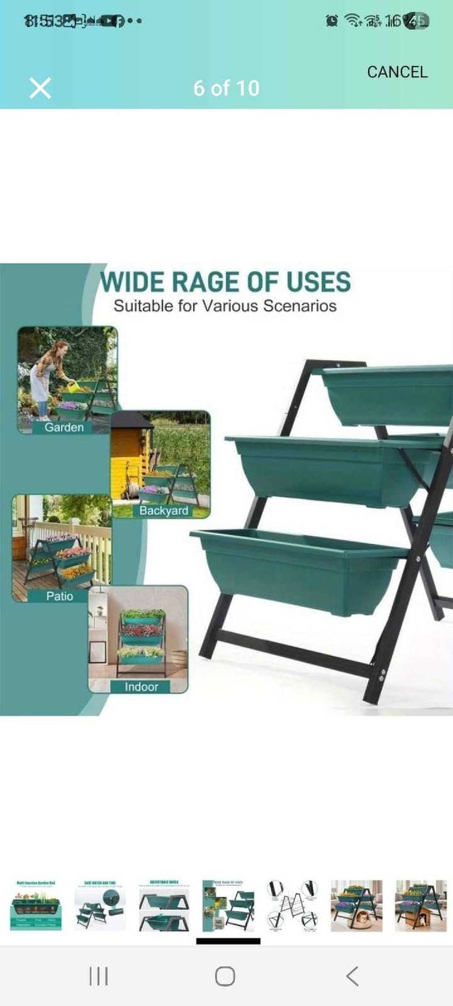 NEW Sealed Generic Raised Garden Planter - photo 5