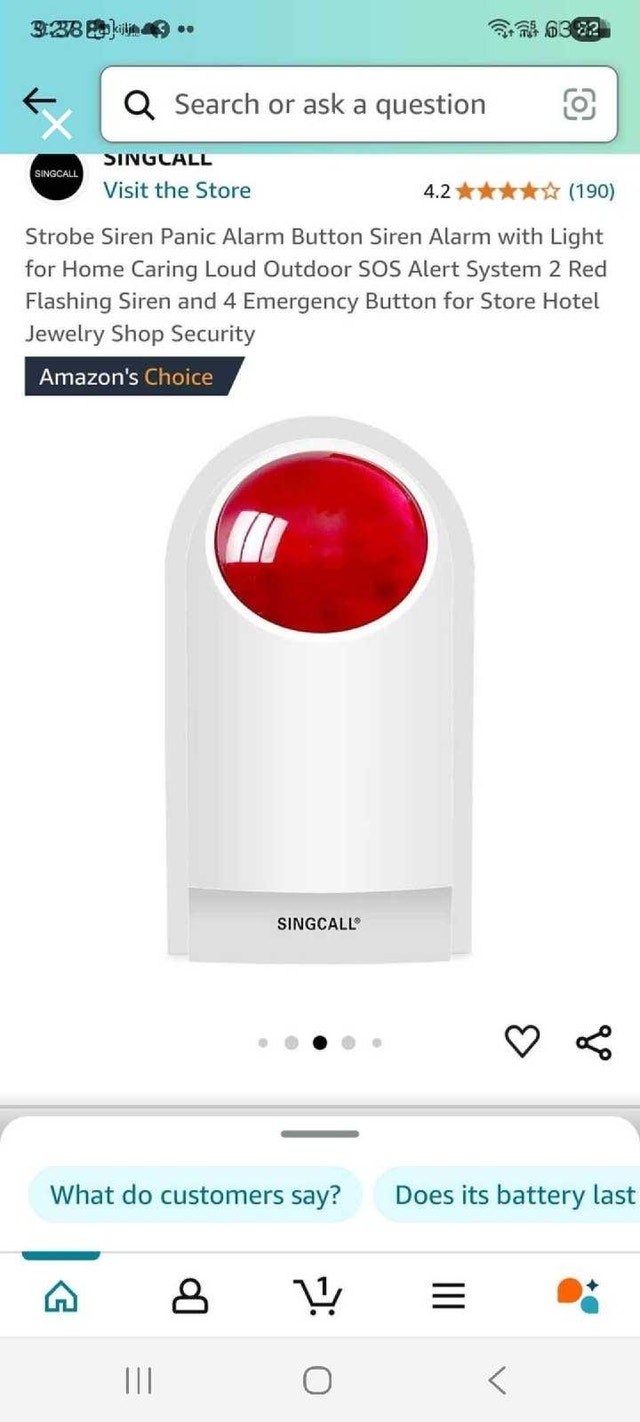 SINGCALL Emergency Button - photo 3