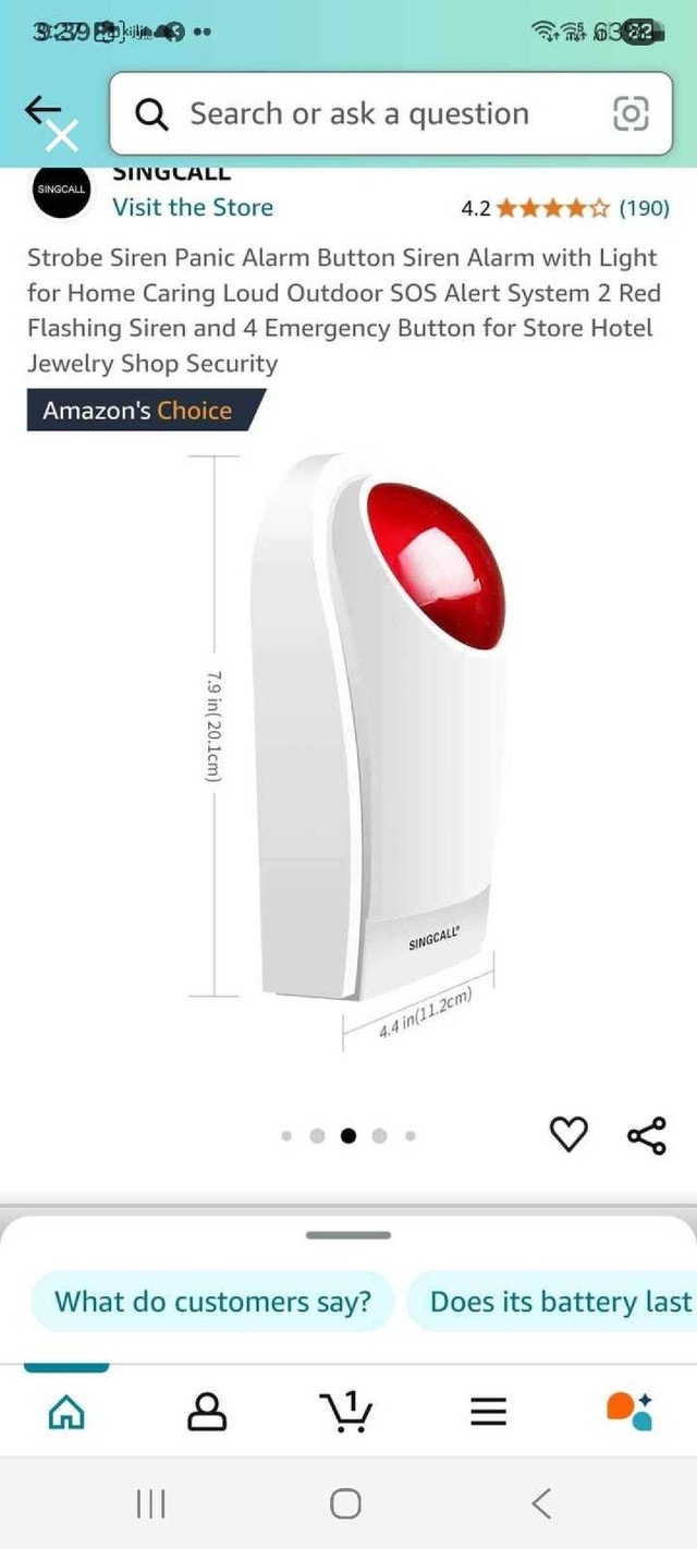 SINGCALL Emergency Button - photo 4