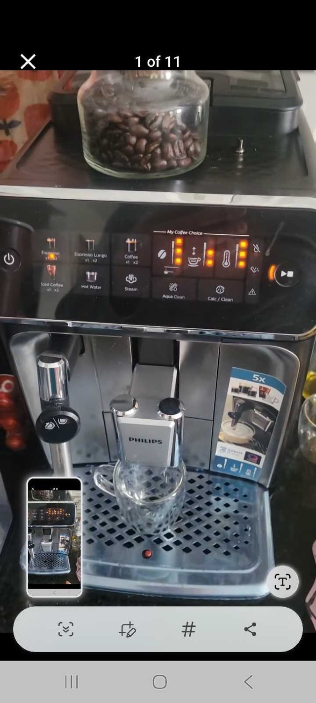 Philips 3300 Series Espresso Machine w/ Frother & Grinder - photo 2
